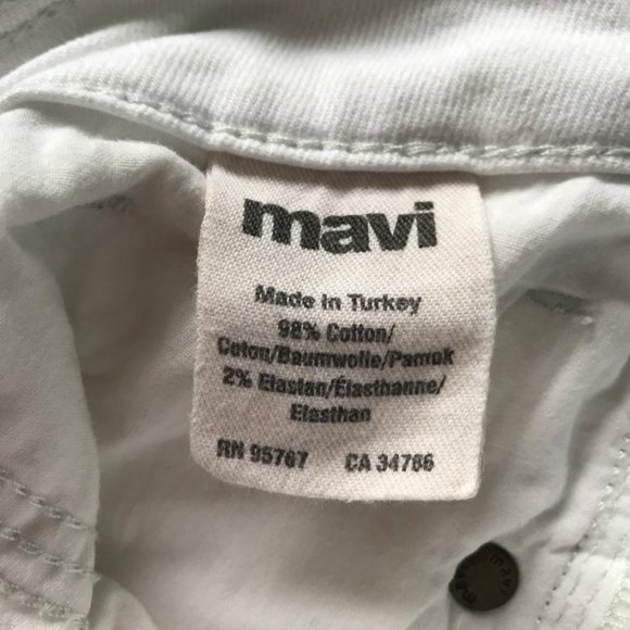 Mavi White Jeans - Picture 7 of 9